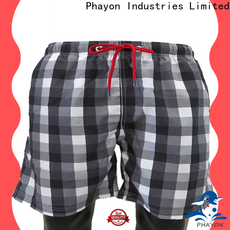 PHAYON quick dry mens board shorts supplier for swimming pool