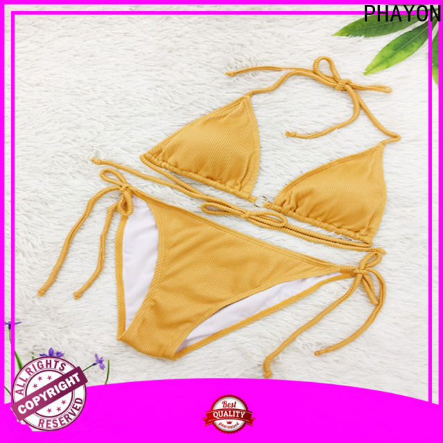 PHAYON bikini bathing suits with back hollow for beach