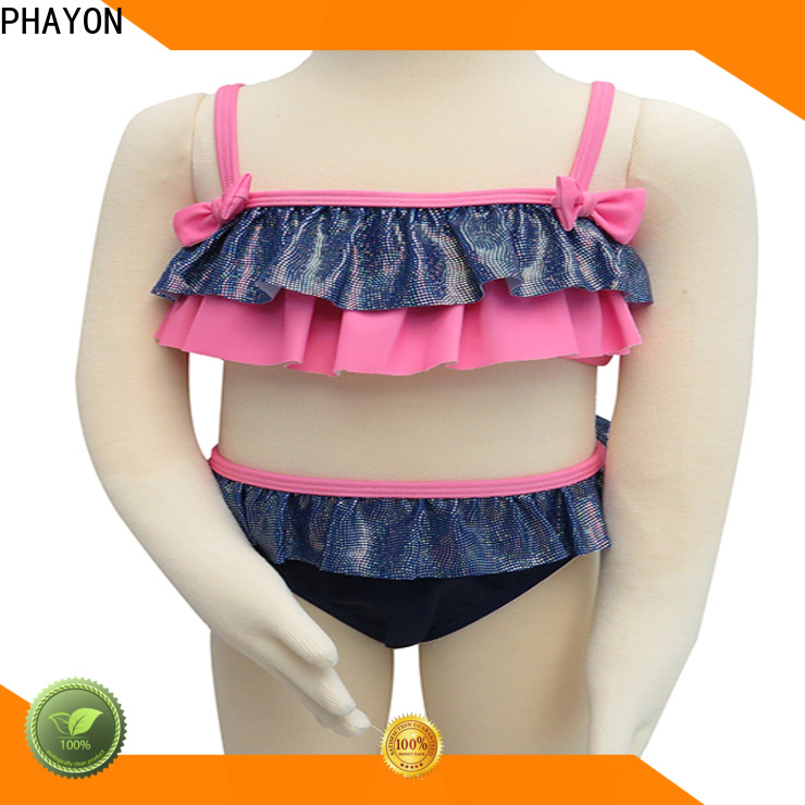 PHAYON ruffle children swimwear for busniess for swimming pool