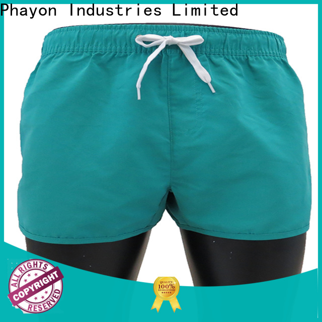 PHAYON mens clothing sale with waist elastic design for beach