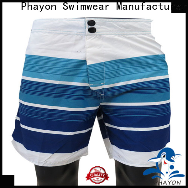 PHAYON black mens clothing sale board shorts for beach