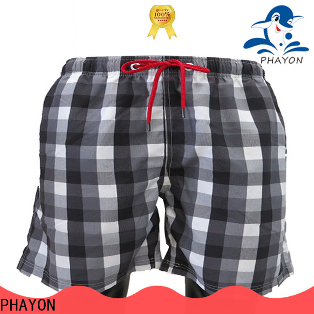 PHAYON mens clothing sale with waist elastic design for beach