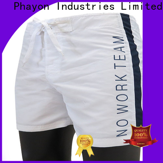 PHAYON letter mens board shorts for busniess for holiday