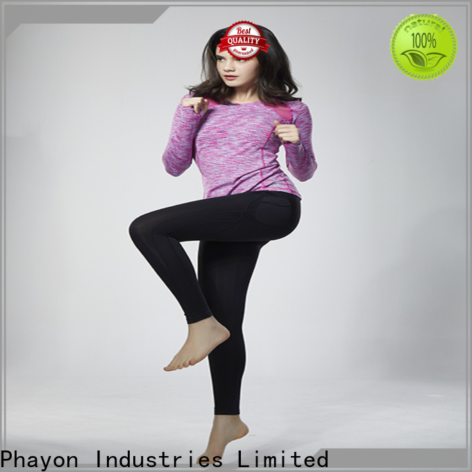 PHAYON fashion fitness clothing yoga fitness wear for outdoor activity