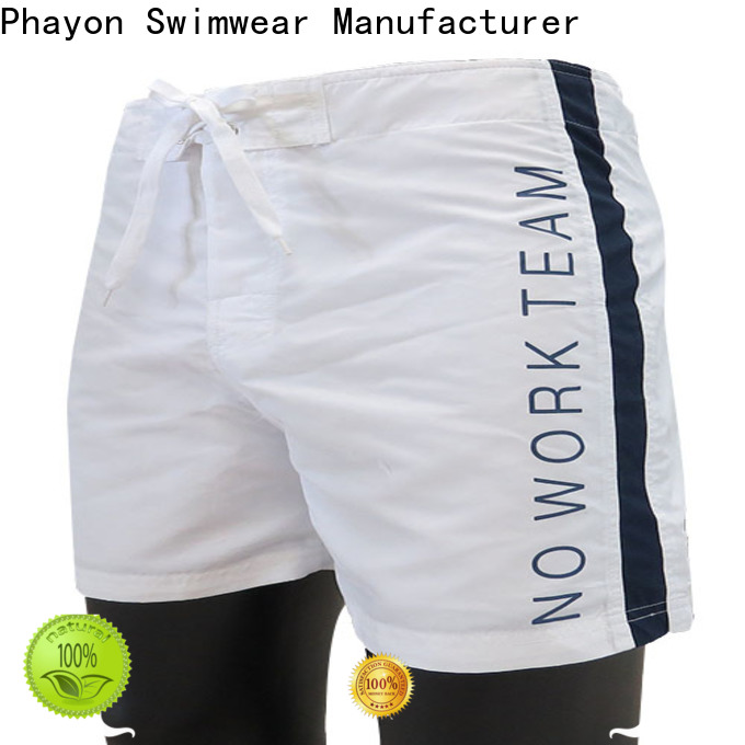 PHAYON striped mens clothing sale factory for swimming pool