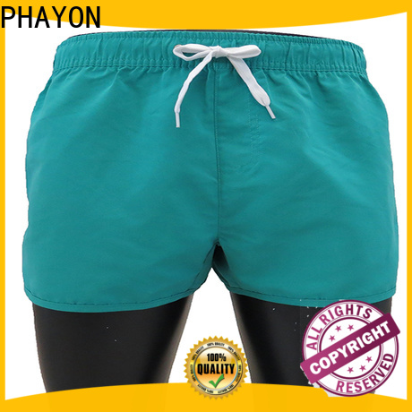 PHAYON high quality beach shorts men with waist elastic design for holiday