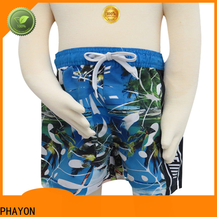 PHAYON new boys shorts swimwear manufacturer for swimming pool